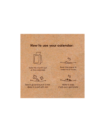 eco-neutral® Plantable Calendar with 12 Sheets Seed Paper - Image 2