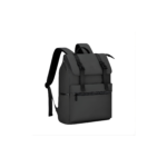 LEON - Giftology 17" Rolltop Backpack - Black
