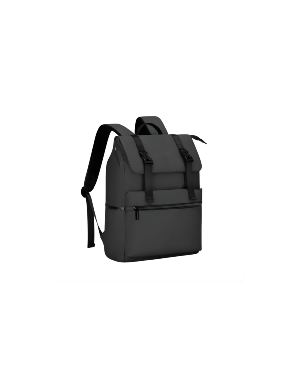 LEON - Giftology 17" Rolltop Backpack - Black