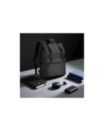 LEON - Giftology 17" Rolltop Backpack - Black - Image 4