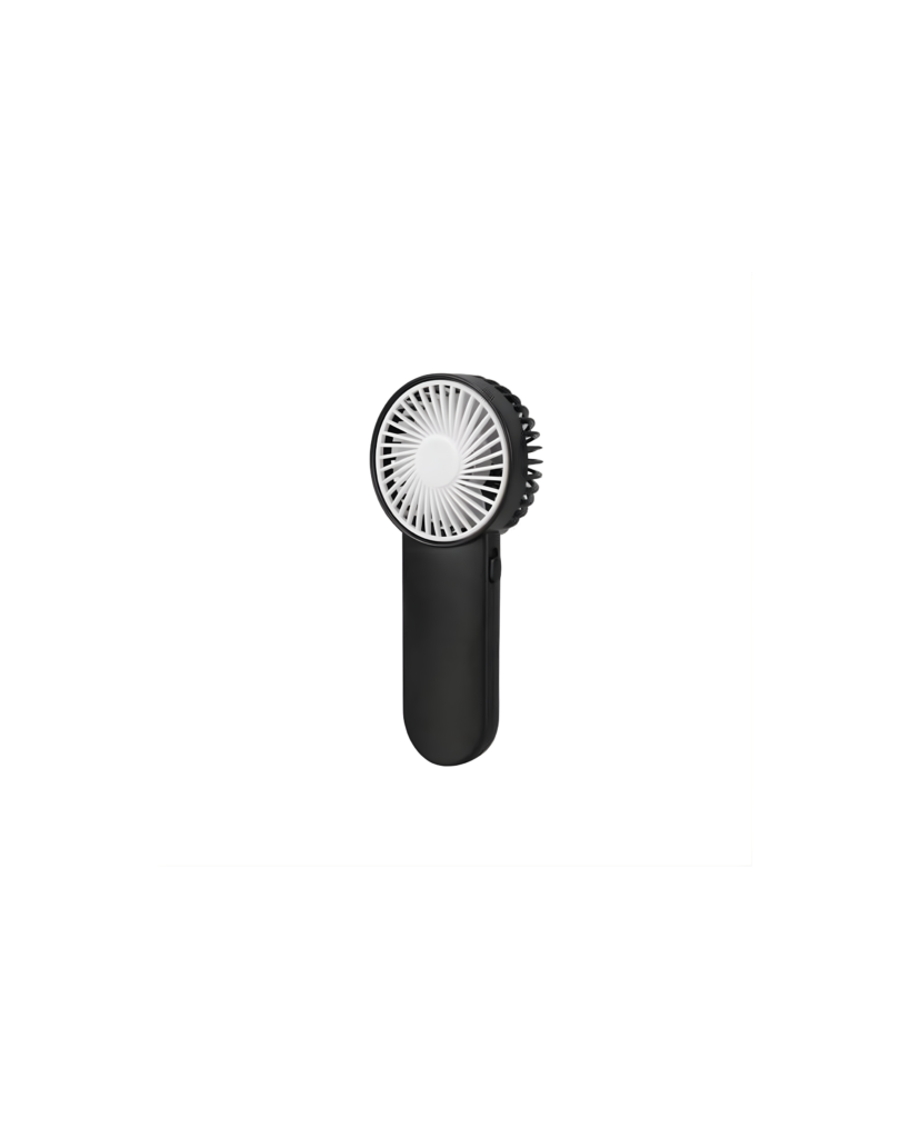 RAFINA - Portable Desk/Hand Fan (Battery operated) - Black