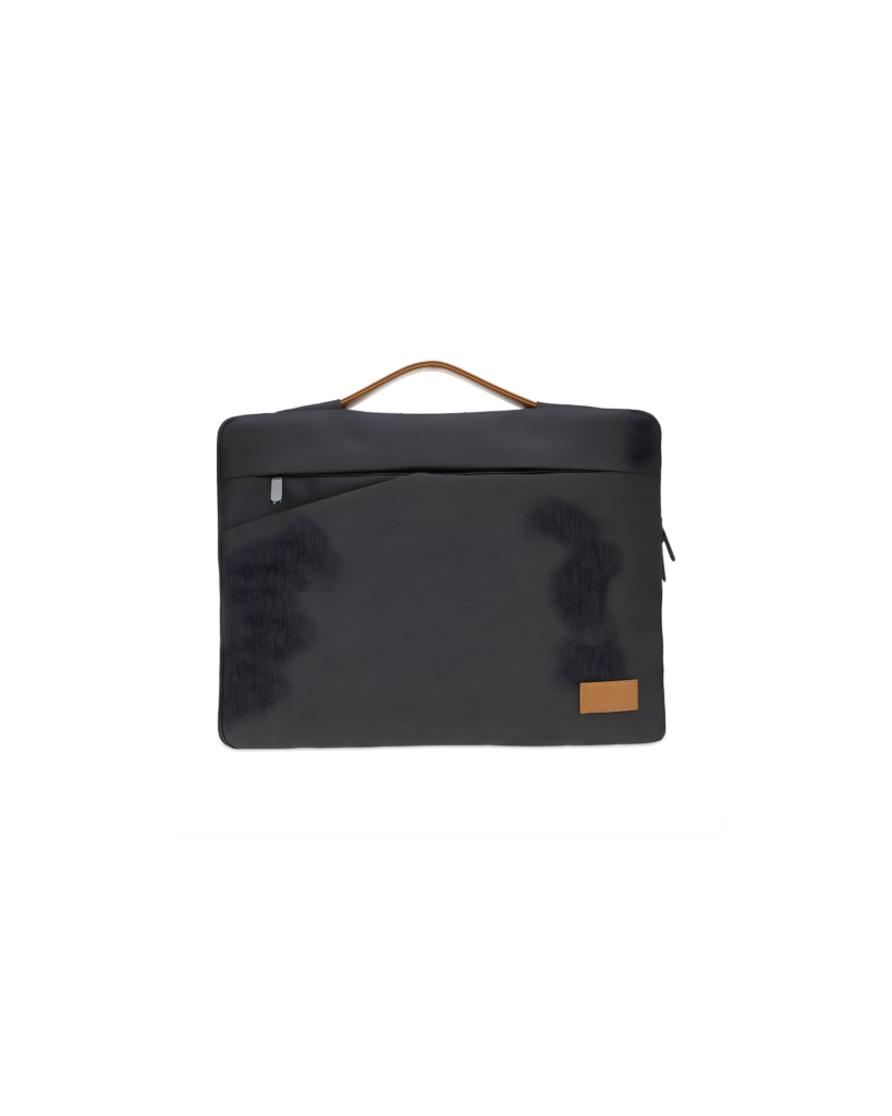 SALCEA - Santhome® 15" Laptop Sleeve - Black/Tan