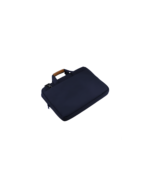 SLOTEN - Santhome® 15" Laptop Bag - Navy Blue/Tan - Image 3